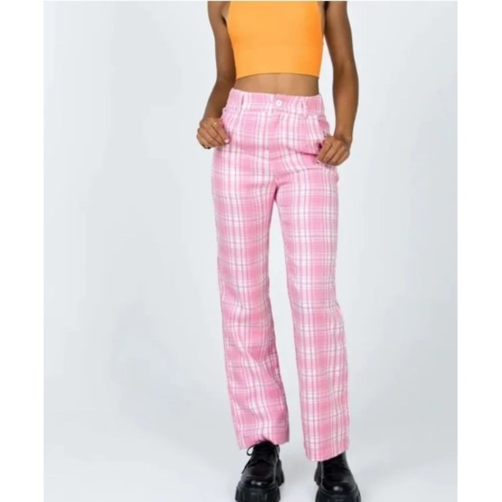 PRINCESS POLLY Sugar Sugar Pants in Pink size 8